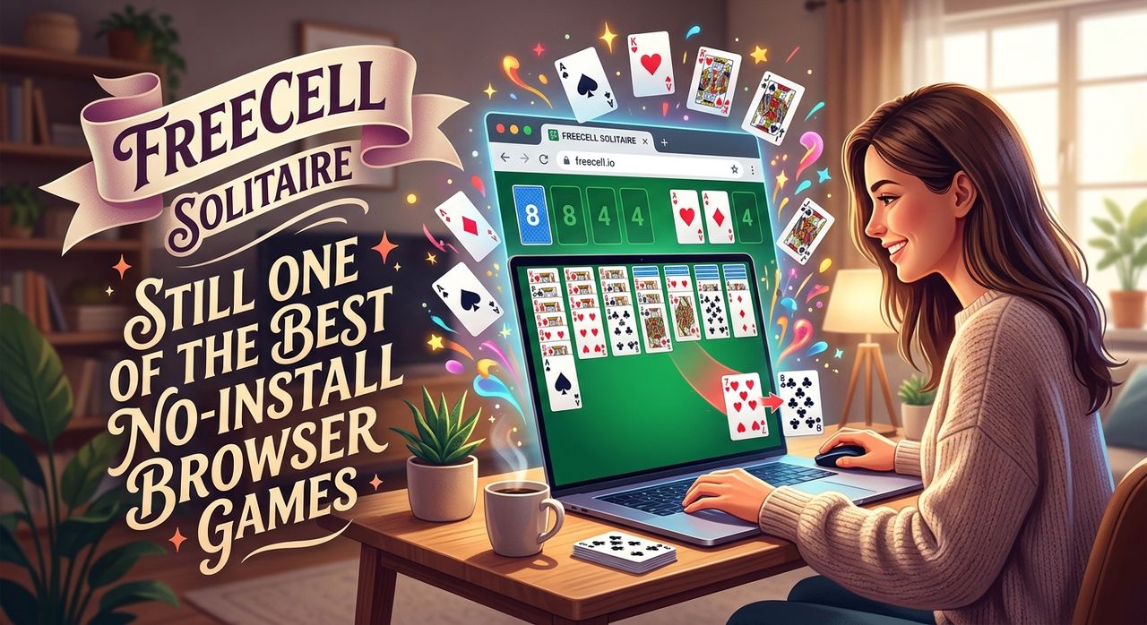 FreeCell Solitaire is Still One of the Best No-Install Browser Games
