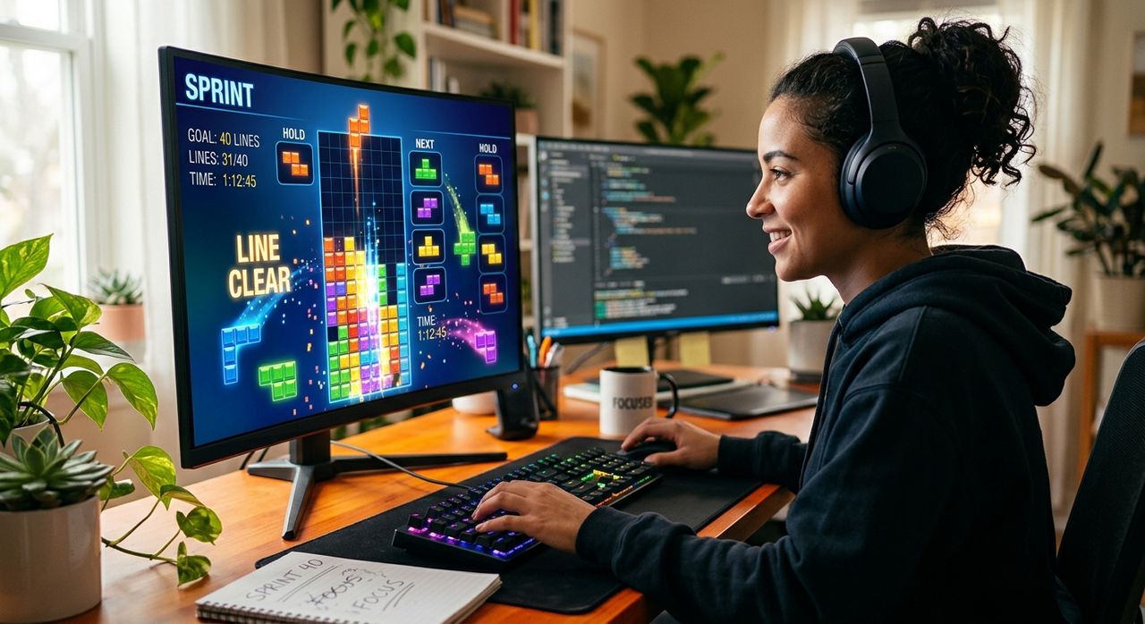 Sprint Mode in Tetris is the Productivity Break PC Users Swear by