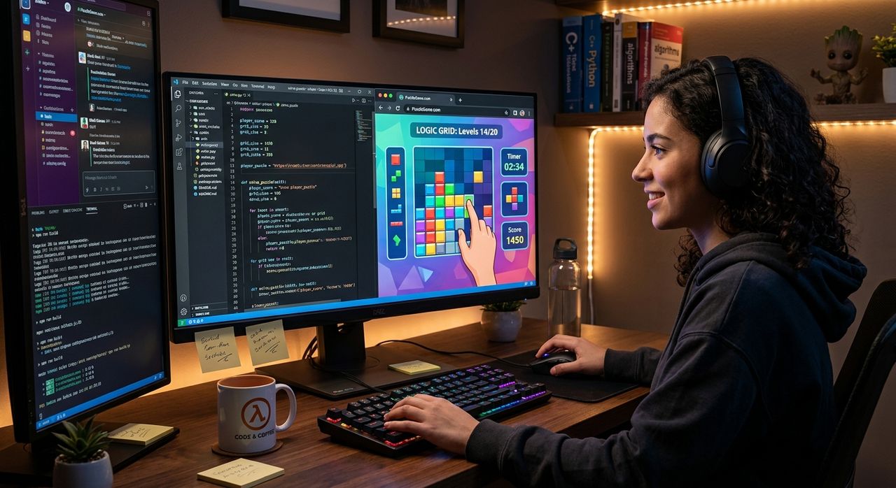Browser Puzzle Games That PC Users Reach for Between Coding Sessions