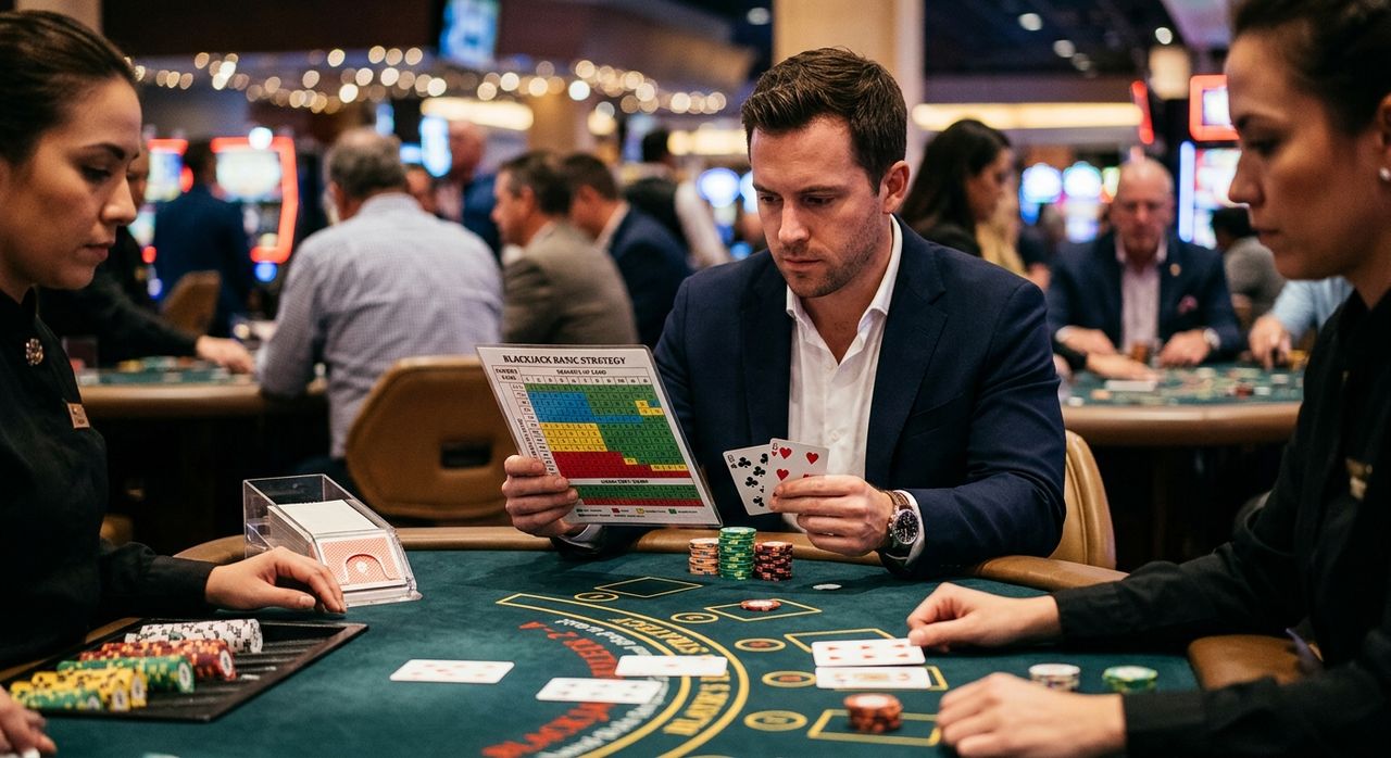 How Blackjack Strategy Charts Help You Think More Clearly About Odds