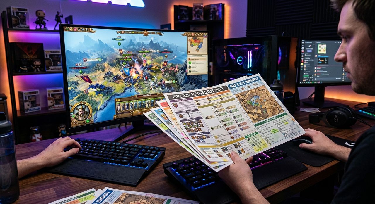 How PC Gamers Use Printable Reference Sheets to Sharpen Their Strategy