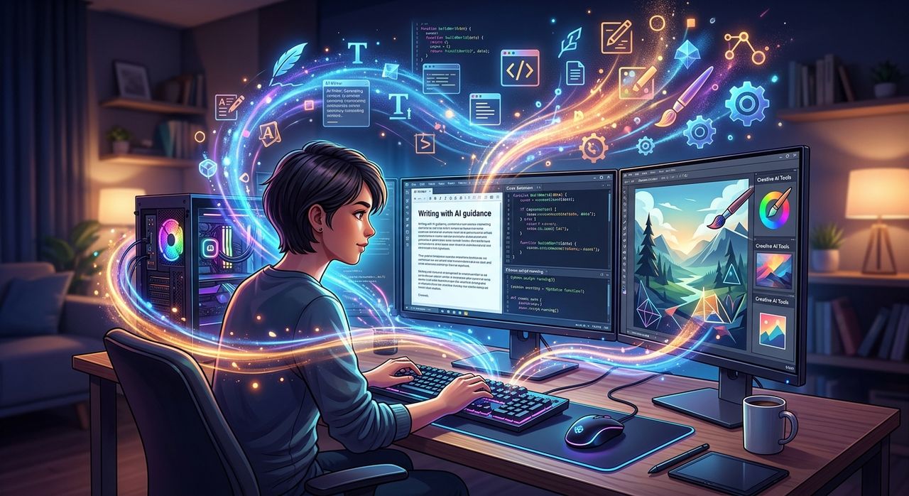 AI Tools for PC Users Who Want to Write, Code, and Create More