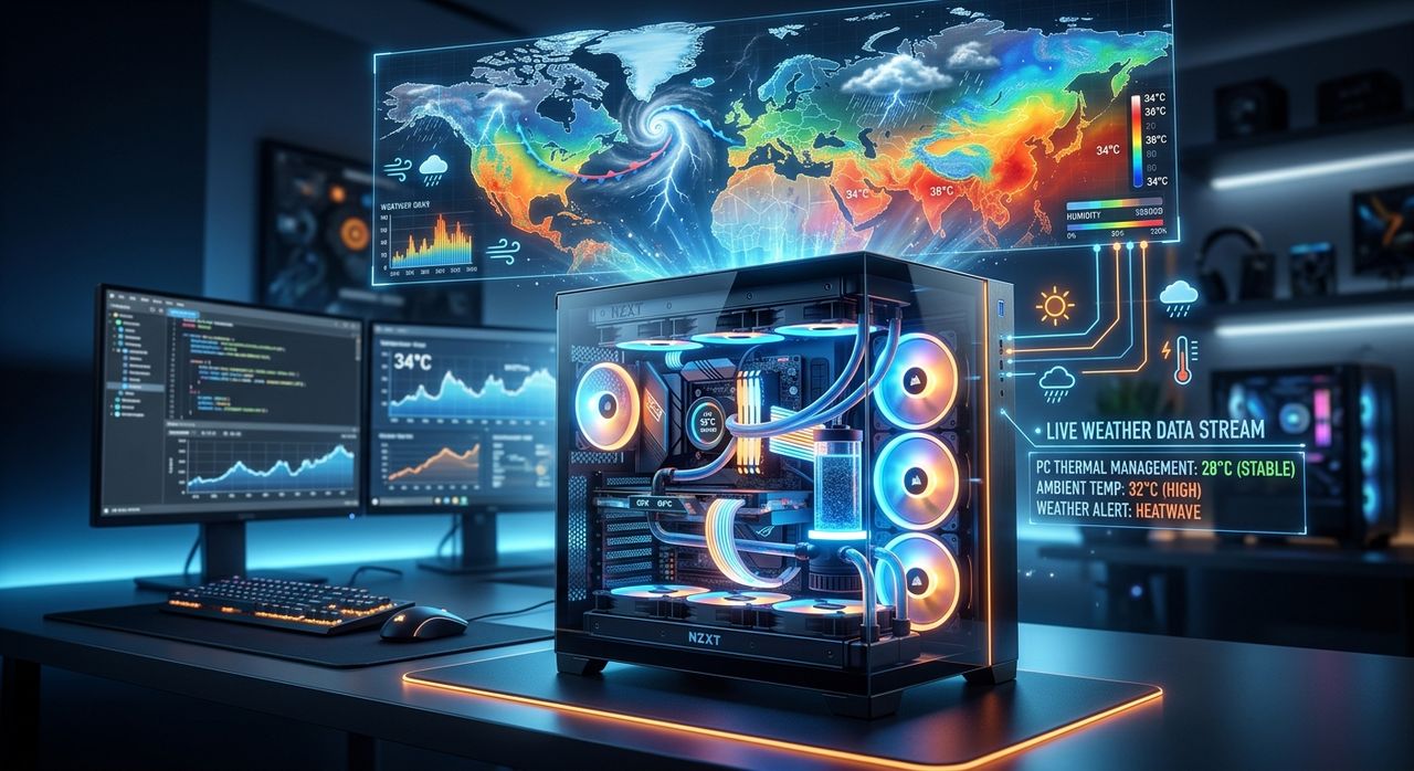 Using Weather Data to Protect Your PC From Overheating
