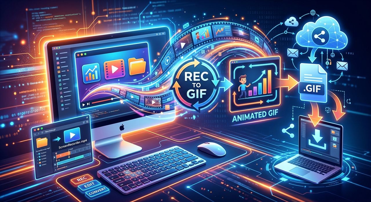 How to Turn Screen Recordings Into GIFs for PC Sharing